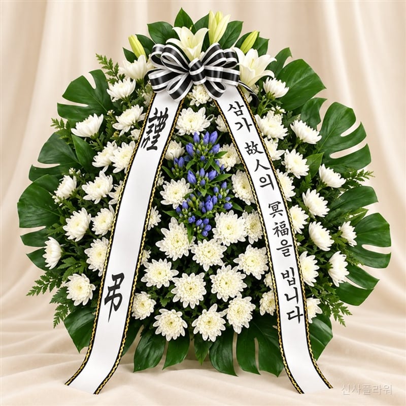 블루 포인트 영정바구니