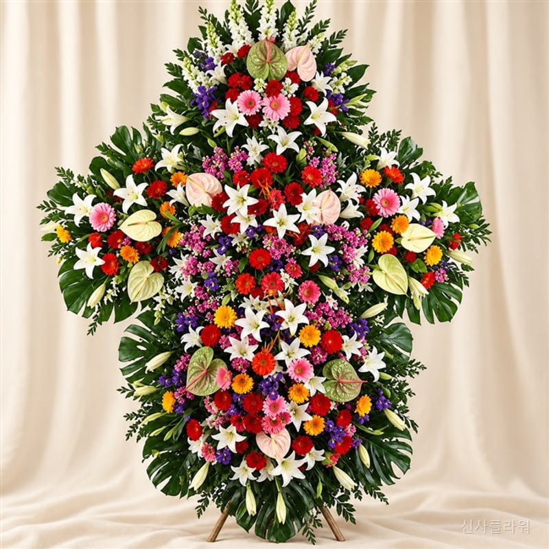 축하화환 5단 특대형